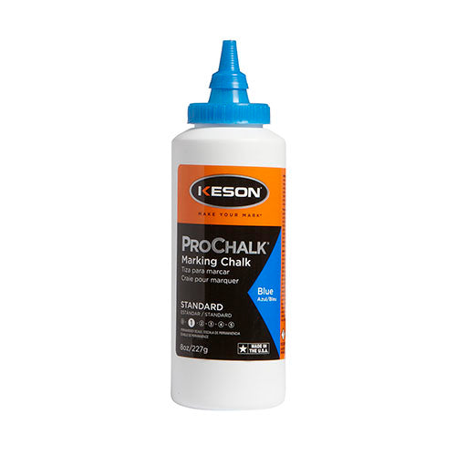 Keson ProChalk Level 1, Standard Blue- 8 OZ (8B)