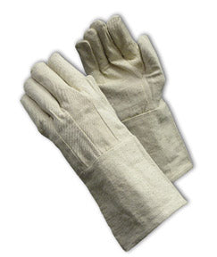 White Cotton Gauntlet Gloves (90-910G)