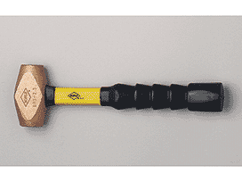 4.0 lb. Brass Hammer with Super Grip (9065WR)