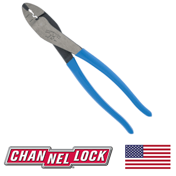 Channellock 9 3/4" Crimping & Cutting Pliers #909 (909)