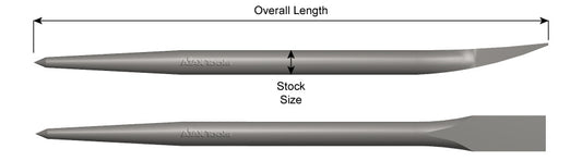 7/8" x 30" Ajax Sleever Bar, Non-Plated (A9130)