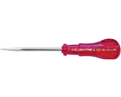 C.S. Osborne Square-Point Scratch Awl (911-PK)