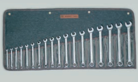 18 Piece Full Polish Metric Combination Wrenches 7mm-24mm (958WR)