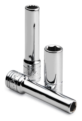 Socket Chrome 1/4" Drive Deep 6 Point 9mm (SK41705)