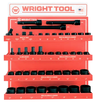3/4" Dr. 6 & 12 Pt. Standard Impact Sockets & Attachments (D985WR)