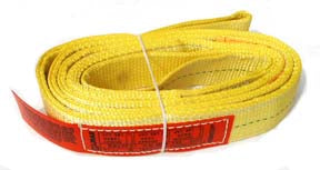 Lift-All 2" x 10' Sling Flat Eye Poly Web Double Ply (EE2-802DFX10)