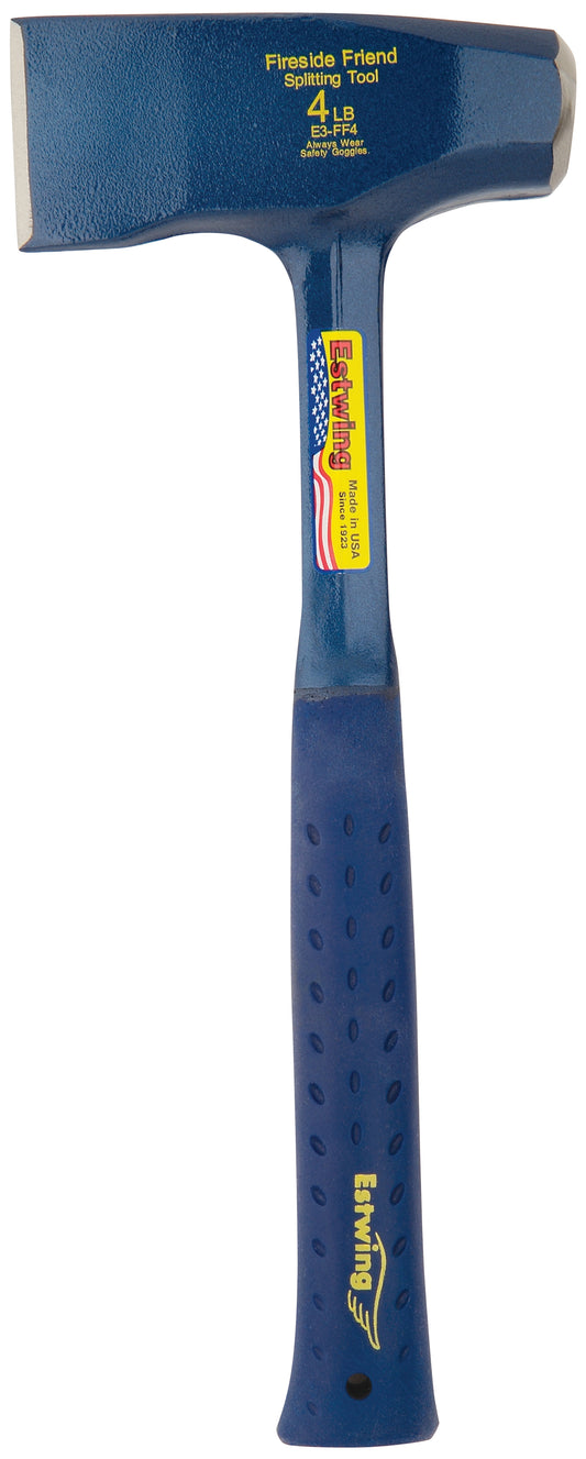 Estwing E3-FF4 Fireside Friend 4lb Steel Wood Splitting Hatchet (E3-FF4)