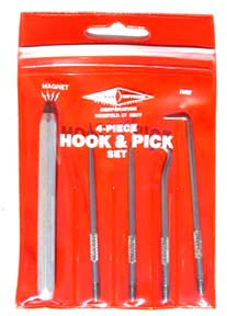 Ullman 4 Piece Hook and Pick Set (H4W)