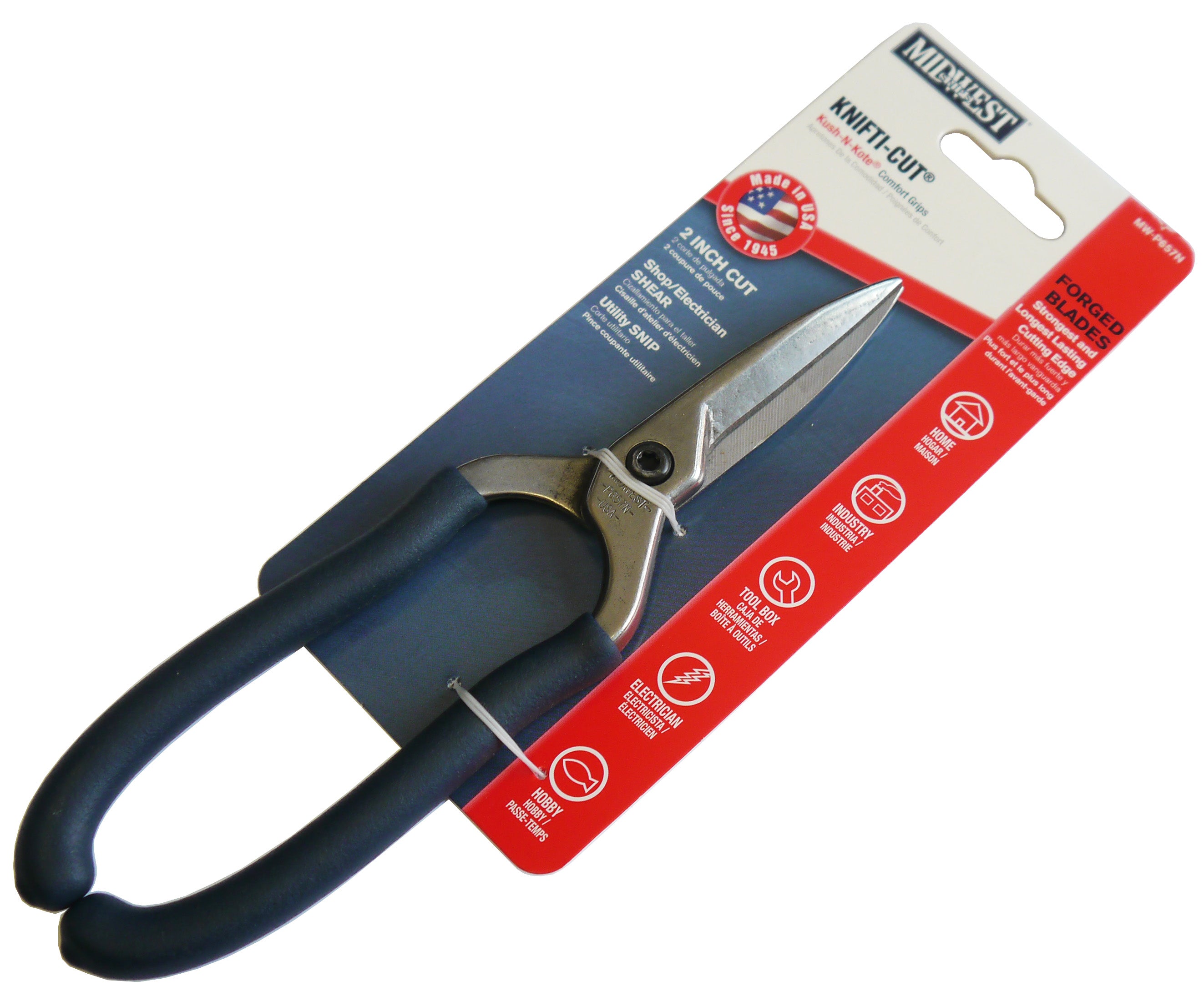 Midwest Knifti-Cut Forged Blade Snips – Harry J. Epstein Co.