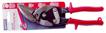 Midwest Left Cut Offset Aviation Snips (MWT-6510L)