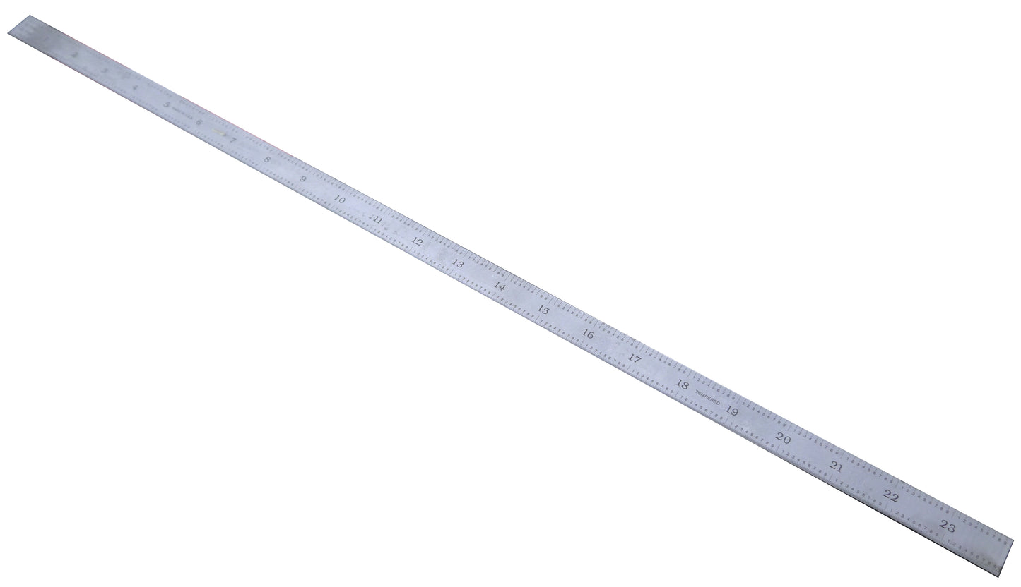 24" PEC Flexible Rule (10ths/100ths & 0.5mm/1mm) w/ Blemish (PEC-24-FT)