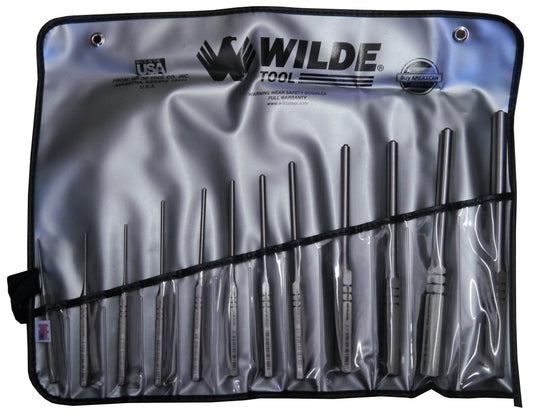 Wilde 12 pc Roll Pin Punch Set (RS912.NP/VR)