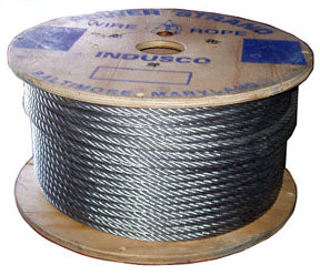 1/8  wire rope 7x19 1000 ft (WR1918)