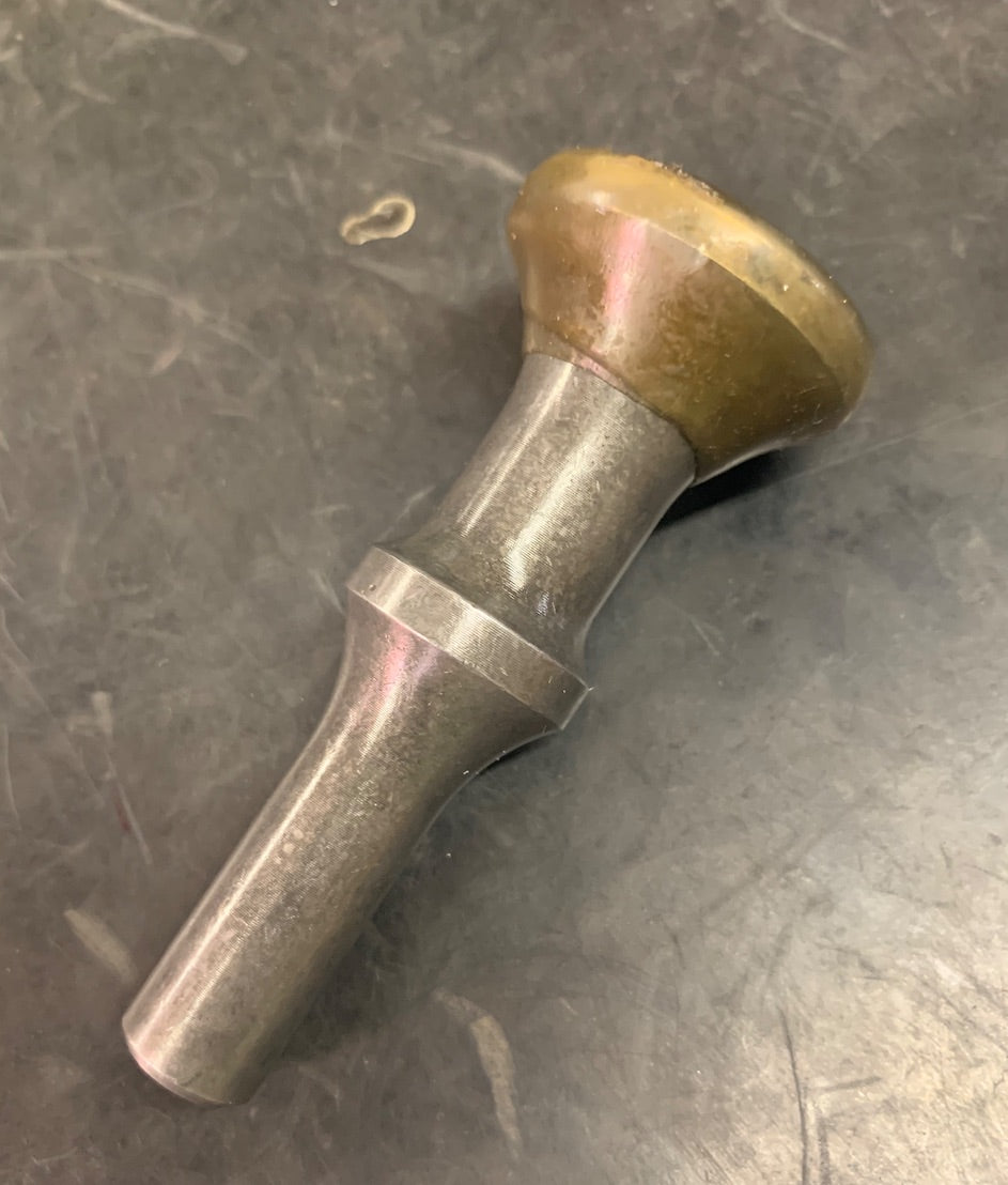AJAX 3-1/4" Smoothing Hammer 1-1/4" Hammer Diameter .498 Turn Type Shank (A1601)