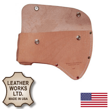 US Made Leather Axe Sheath for Single Bit Axe (A5)