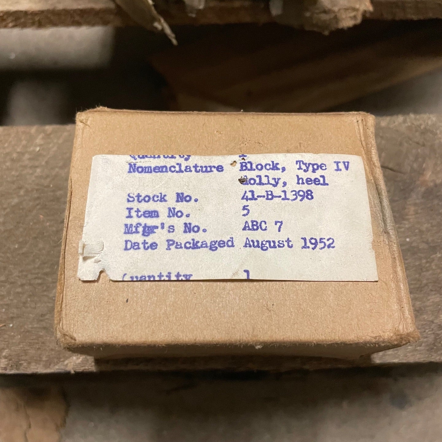 ABC Block Type 4 Heel Body Dolly