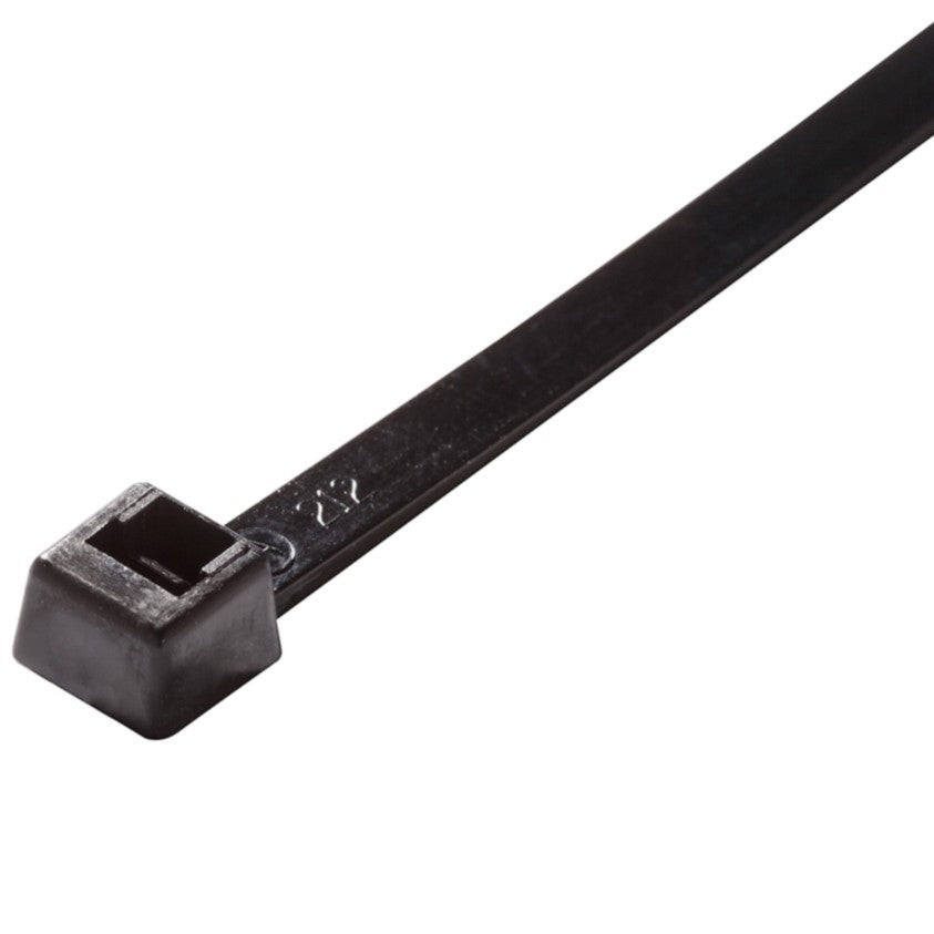 4" cable ties, 18 lb tensile rating, 100 per pack (4busa)