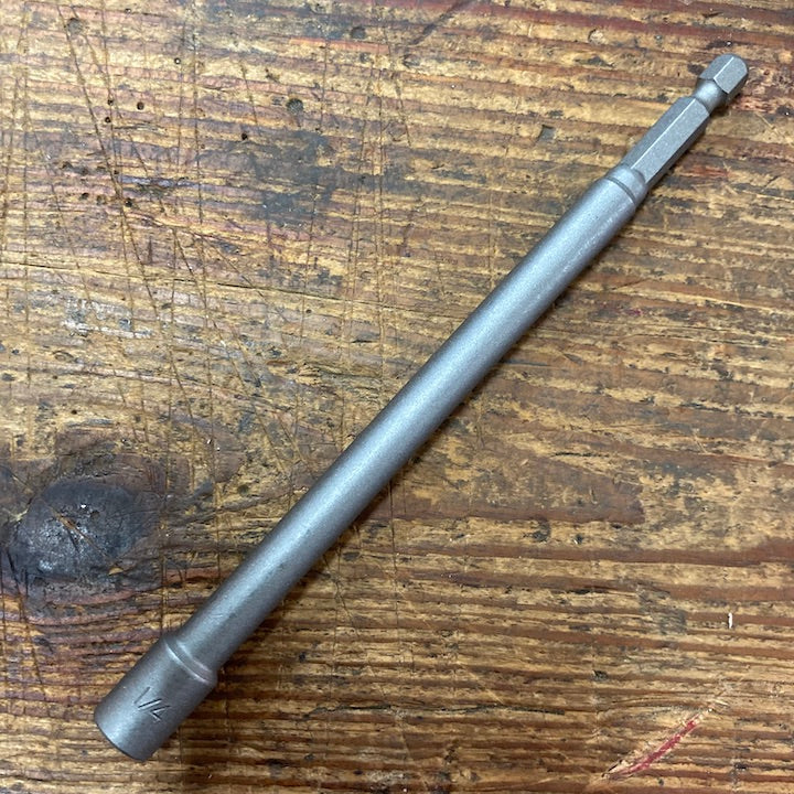 Alfa Tool 1/4" x 6" Magnetic Power Shank Nutsetter (HSN15943)