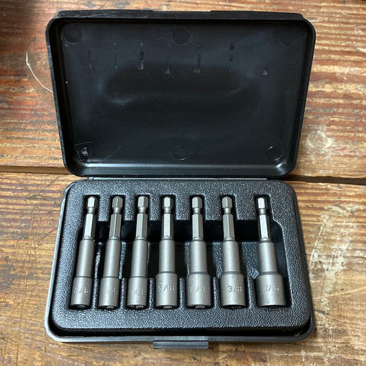 Alfa Tools 7pc Nut Setter Set w/ Magnetic Power Shank (HSN666W3)