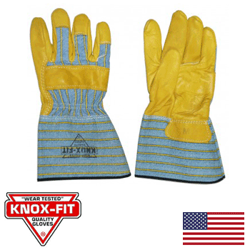 Knoxville Grain Gunn Cut Ironworkers Gloves (L) (B6429)