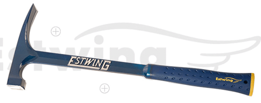 Estwing's Big Face Bricklayer Hammer Long (E6-22BLCL)