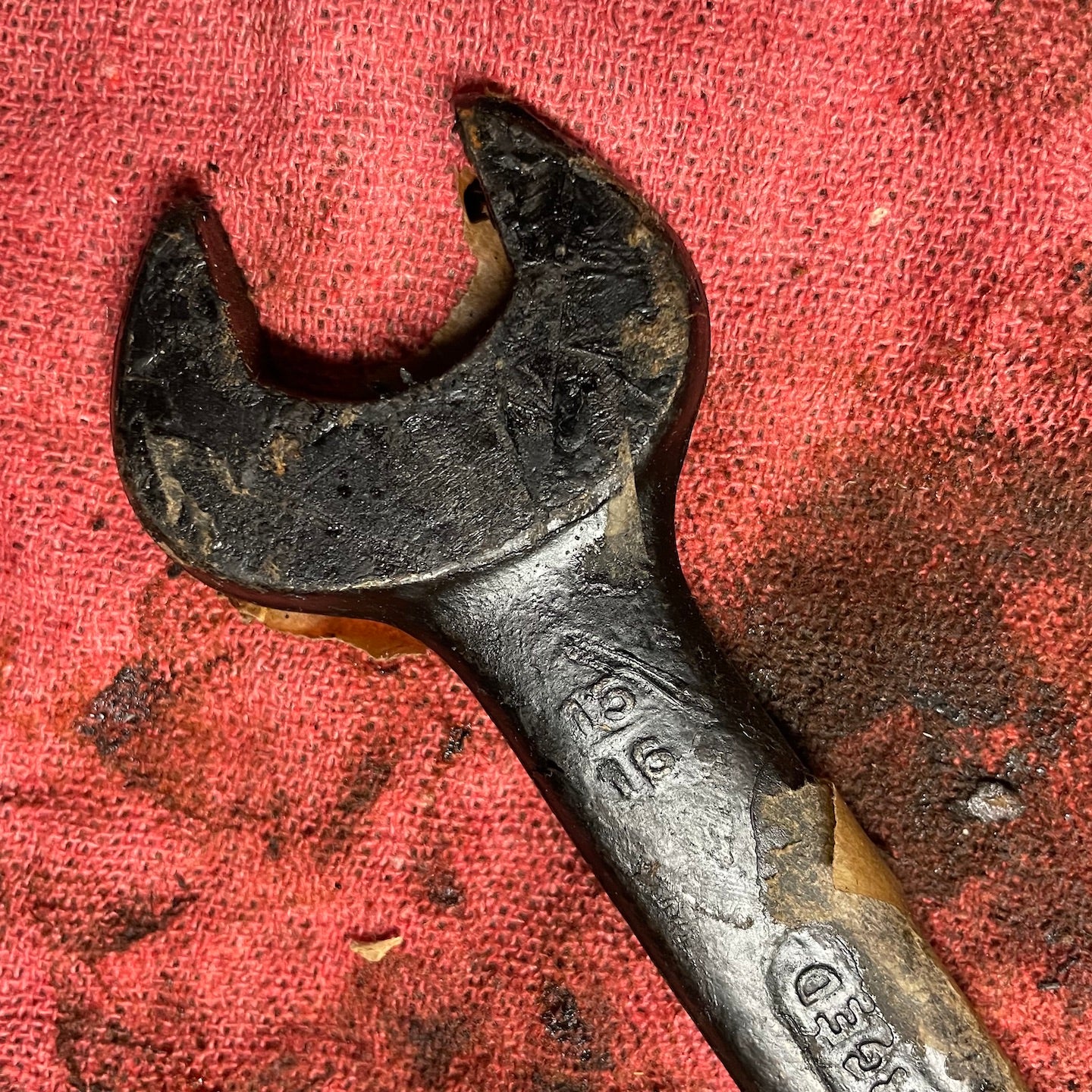 Barcalo NOS WWII Era Open End Wrench 15/16" x 1"