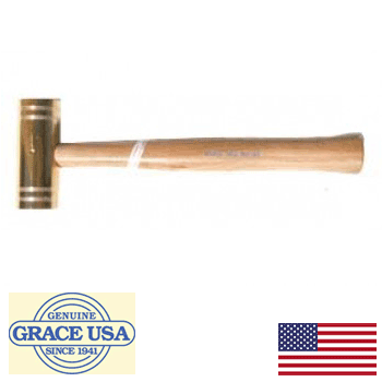 Grace 8 oz long Brass Hammer (BH-8L)