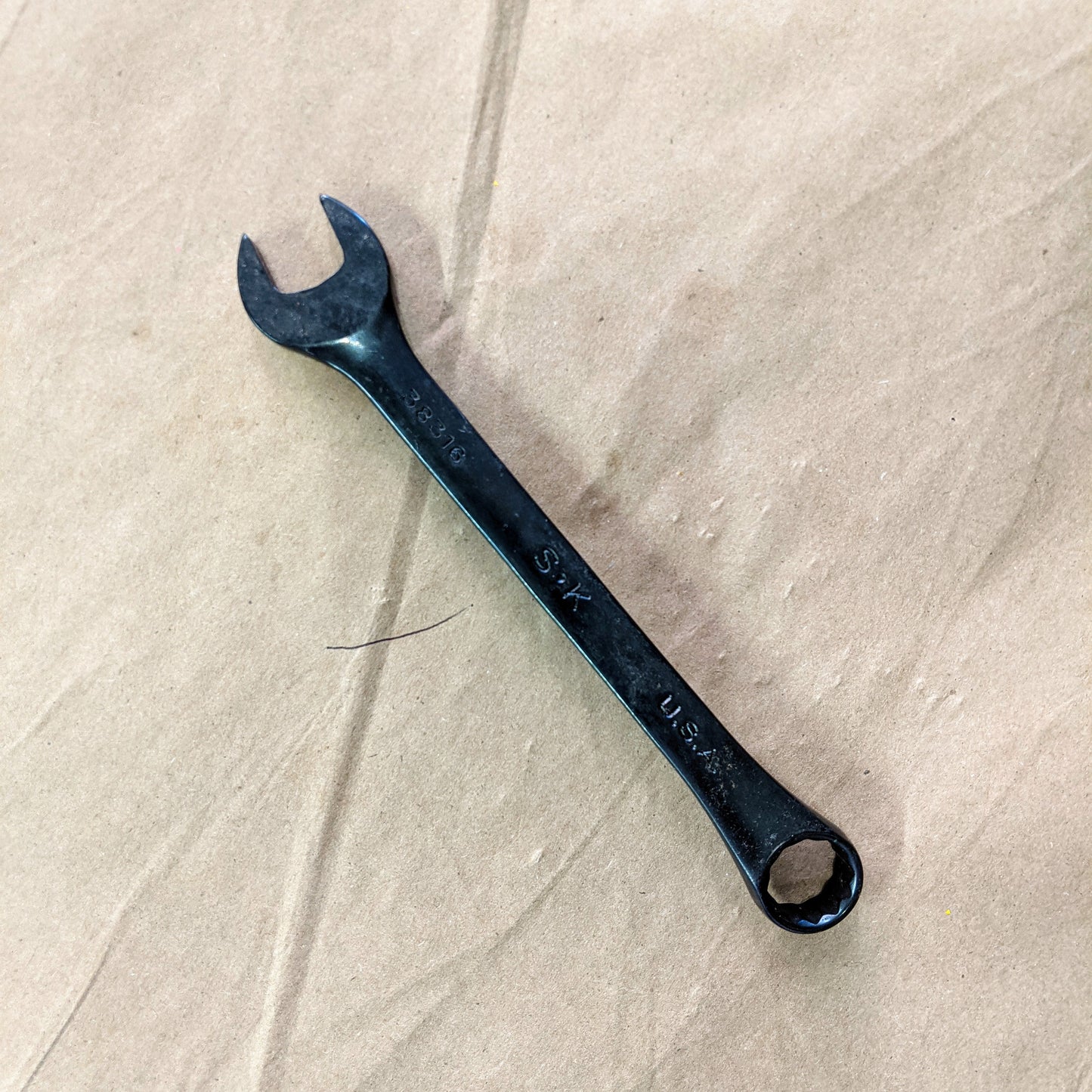SK 8mm Black Oxide C. Wrench 12pt (rusty) (38308)