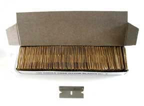 Single Edge Razor Blades - 100 per carton (TE05-091)