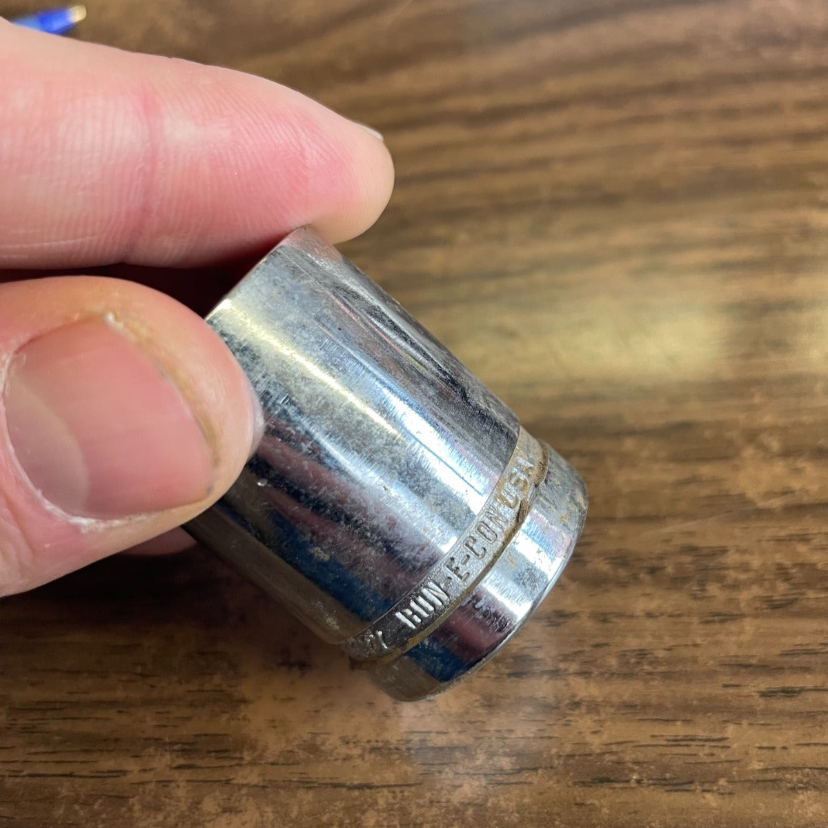 NOS BON-E-CON 1/2" Drive 8 Point 11/16" Socket (ZAS22)