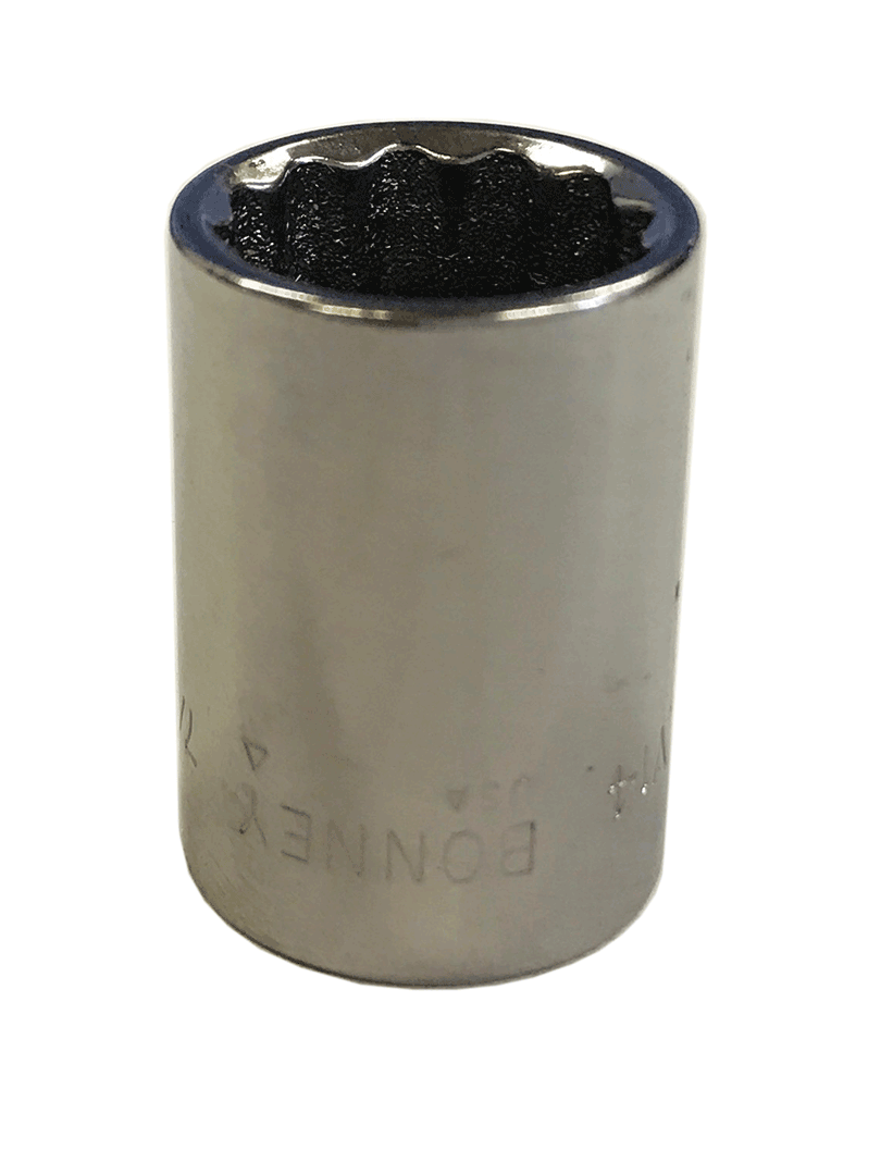 7/16" - 12 Point Bonney Socket 3/8 drive (T14)