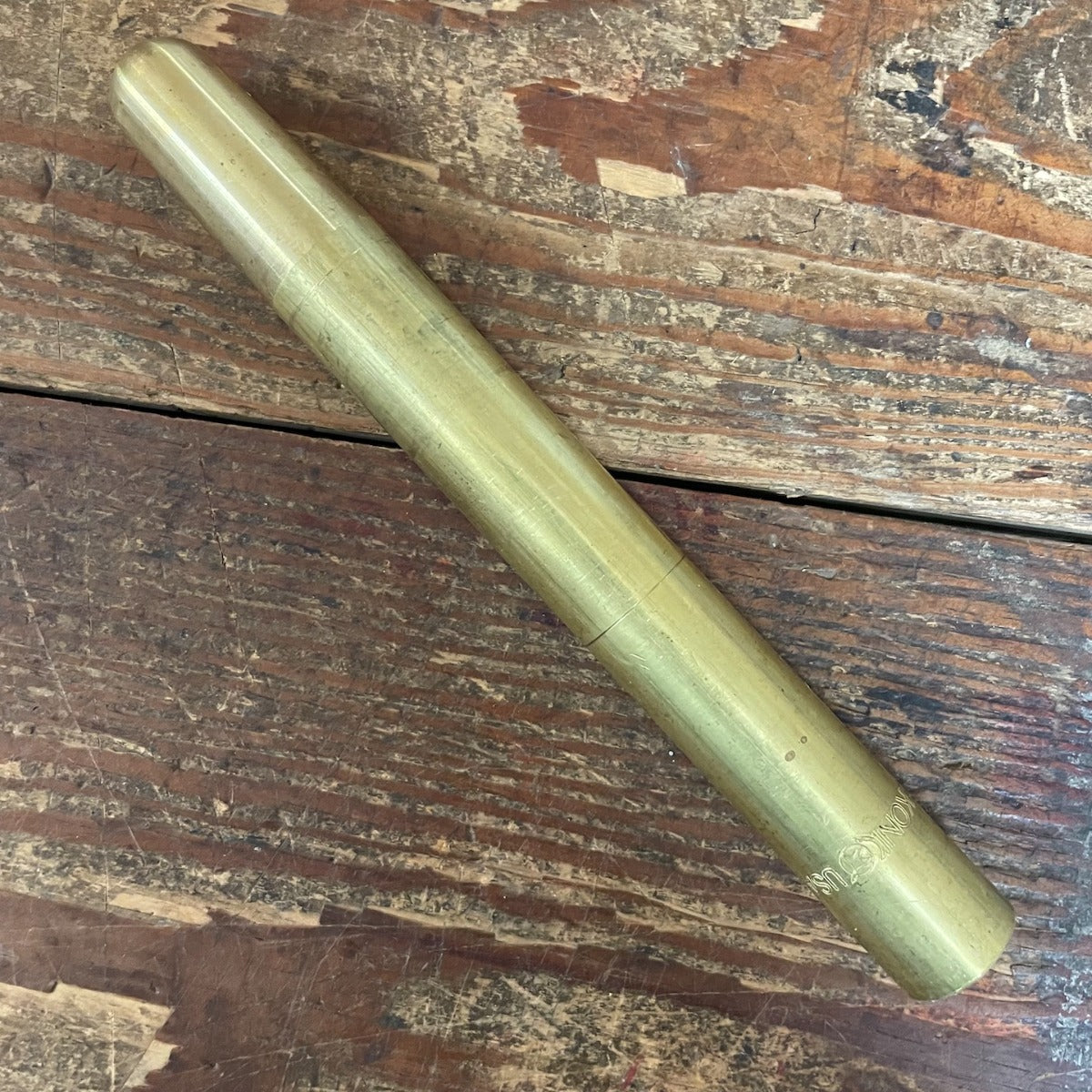 7/8" Brass Seekonk Rounded Tip Punch