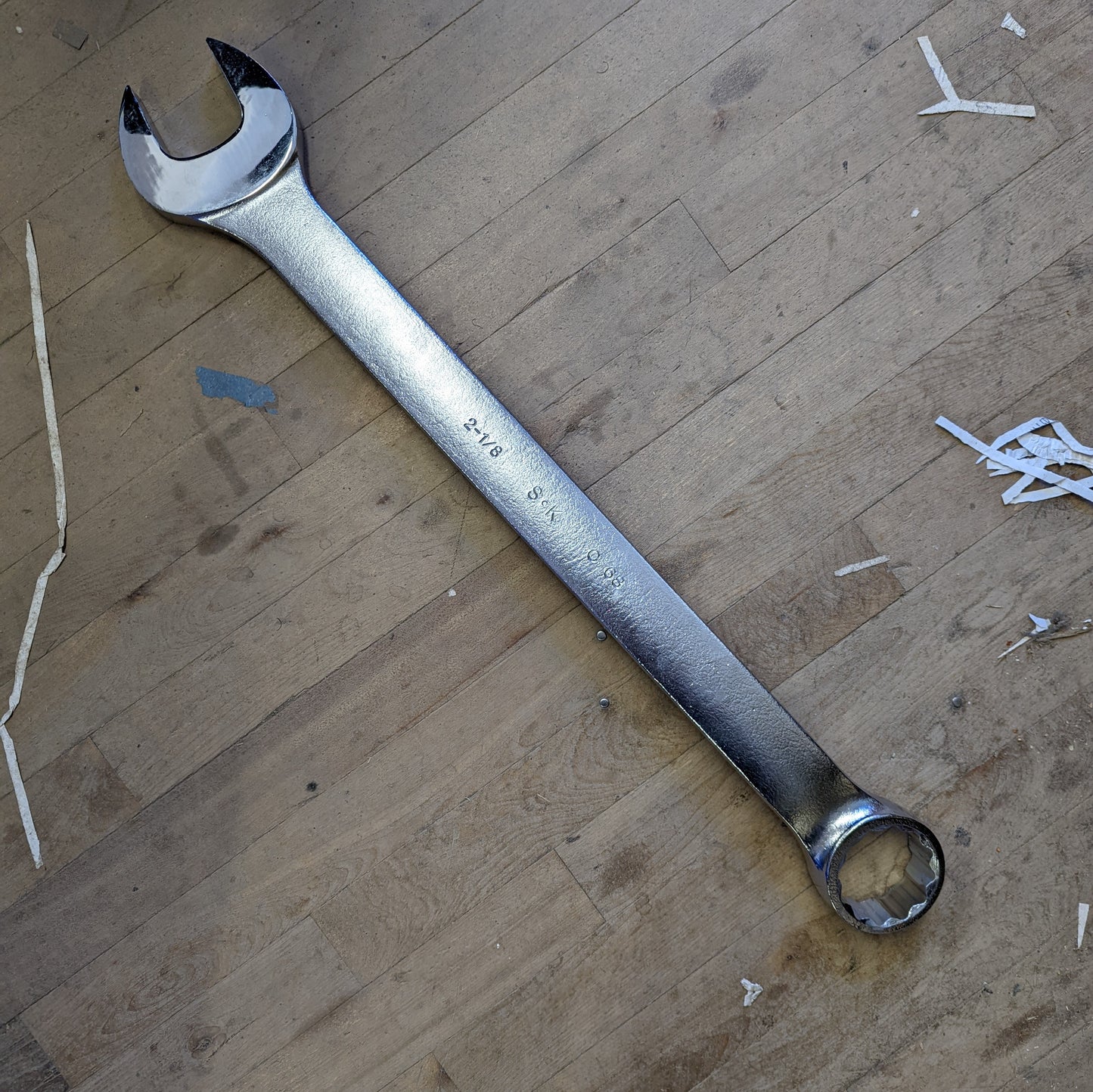 SK Hand Tool 12 Point Combination Wrench 2 1/8" (C68)