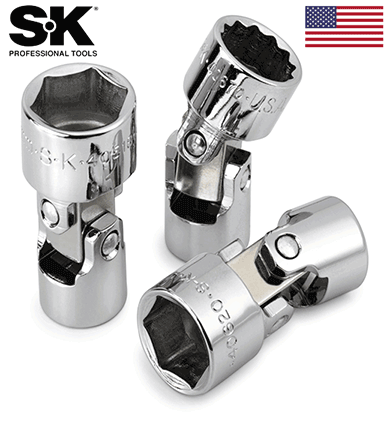 Socket Chrome 1/4 Drive Flex 12 Pt 9/32" (SK43609)