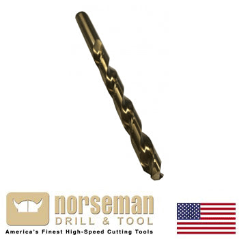 Norseman 21/64" Jobber Length Cobalt Drill Bit (2164CB) (08180)