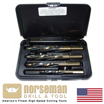 Norseman Standard Spiral Reamer Set (CR-4SP) (12270)
