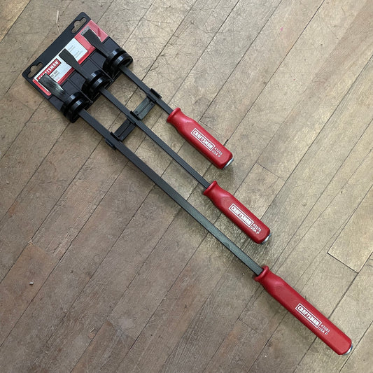 Craftsman 3pc Pry Bar Set w/ Striking Cap (9-43395)