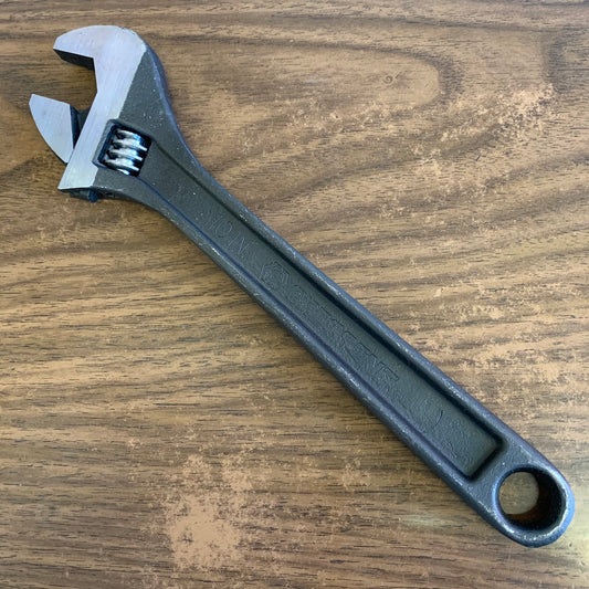 10" Black Oxide Crescent USA Adjustable Wrench (AT110BK)