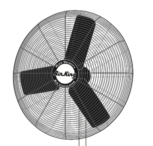 24" Air King Industrial Grade  Fans (fan and motor only) (9124)