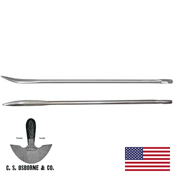 C.S. Osborne 7" Bent Pack Needles 508-7 (Qty 12) (508-7)
