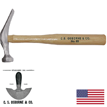 C.S. Osborne No. 65 - Shoe Hammer  (65-O)