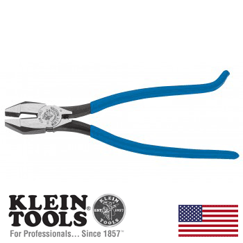 Klein 9'' Ironworker's Work Pliers - Heavy-Duty Cutting (D2000-7CST)