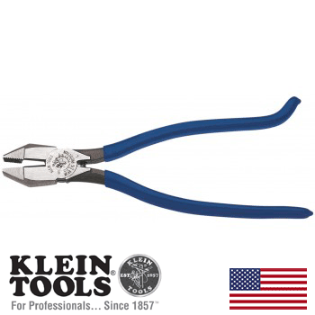 Klein 9" Iron Workers Lineman's Pliers (D201-7CST)