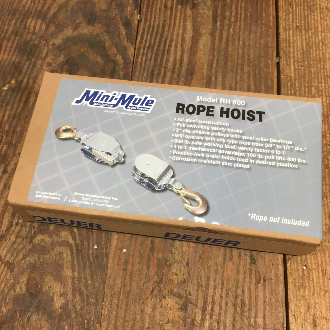 Deuer Rope Hoist w/ Brake RH600