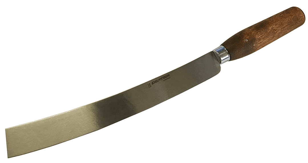 Dexter Russell 10" Curved Square Point Rubber Knife #60170  (60170)