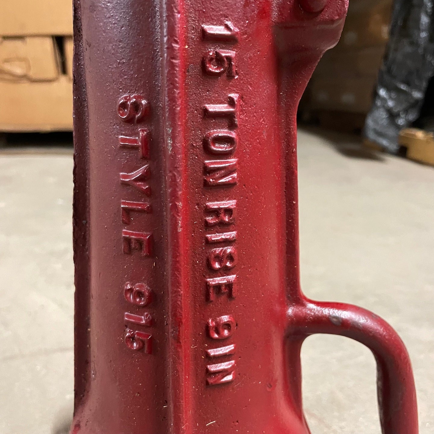 Duff-Norton 15 Ton Ratcheting Jack Style 915 Rise 9"