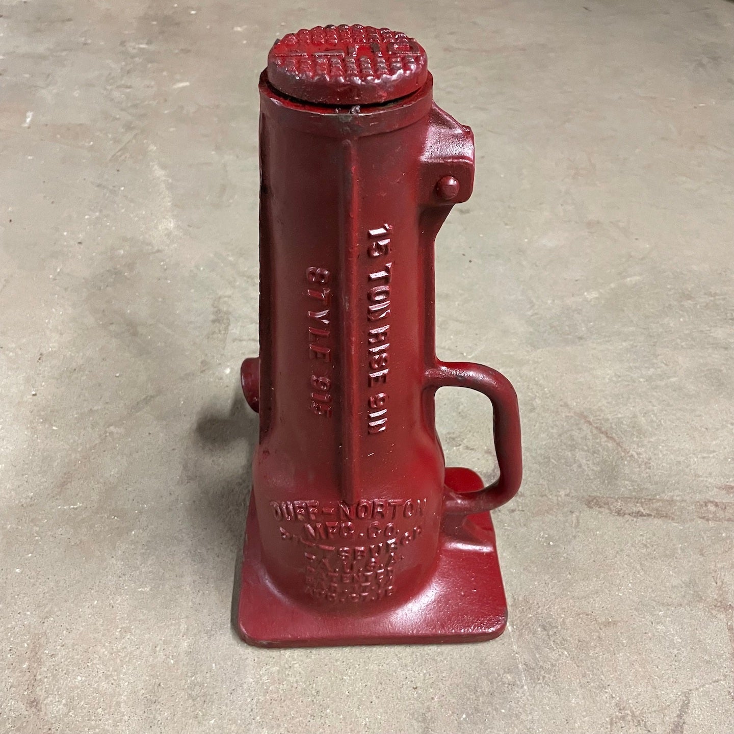 Duff-Norton 15 Ton Ratcheting Jack Style 915 Rise 9"