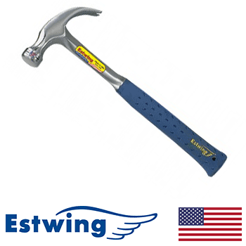 Estwing E3-12C 12 oz Curved Claw Finish Hammer (E3-12C)