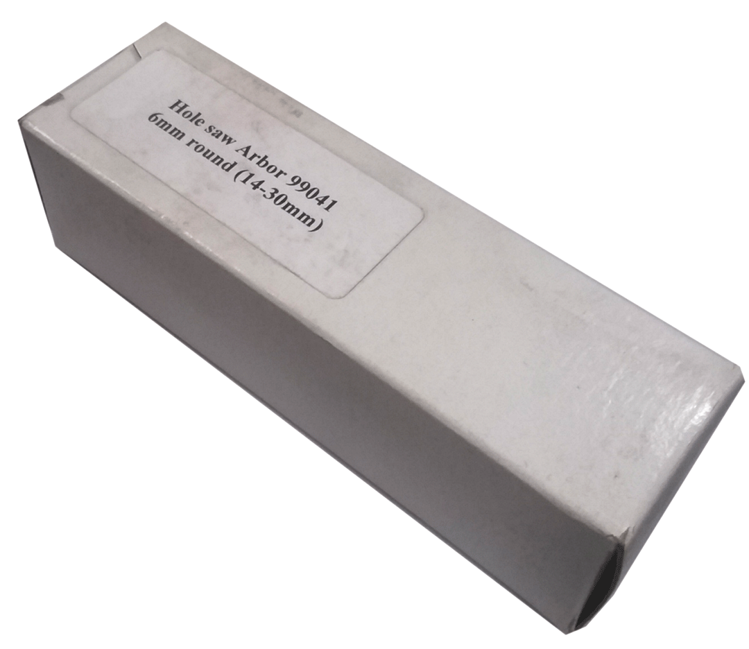 Edge 6MM Round Shank w/ Flats Hole Saw Arbor 1/2 x 20 Thread (99041)