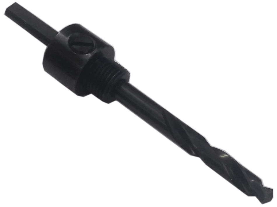 Edge 6MM Round Shank w/ Flats Hole Saw Arbor 1/2 x 20 Thread (99041)